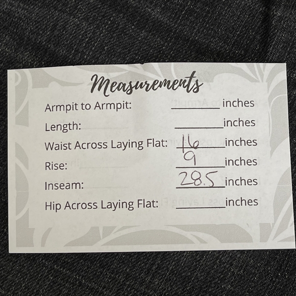 2/$30 Eileen Fisher Organic Denim Skinny Jeans 4 Rinsed Black Mid Rise #6653 - Picture 14 of 15